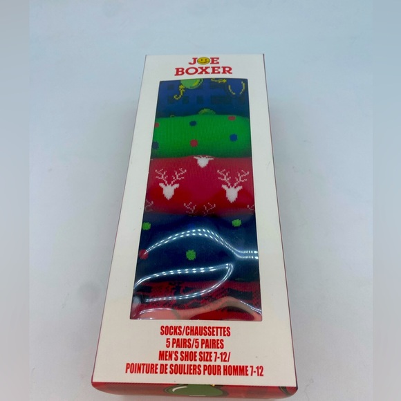 Joe Boxer 5 pair men’s Socks - Picture 2 of 3